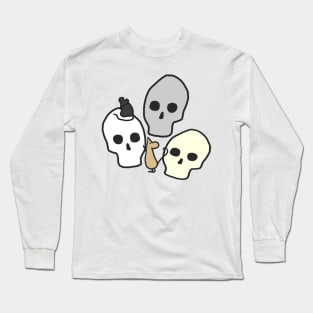 Skulls and Mice Long Sleeve T-Shirt